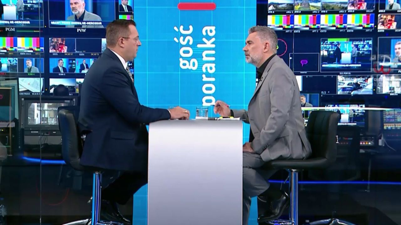 „Gość poranka”: Stefan Krajewski