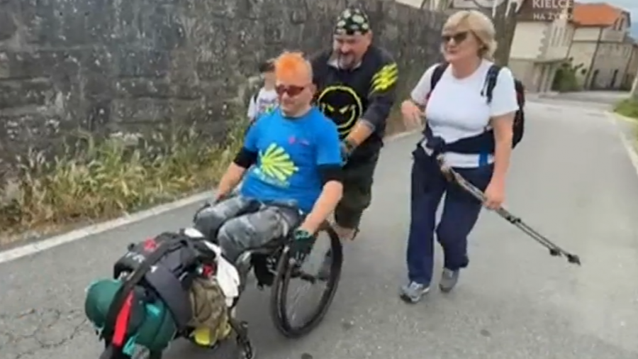 Niemożliwe nie istnieje. Niepełnosprawni śmiałkowie z regionu w drodze do Santiago de Compostela