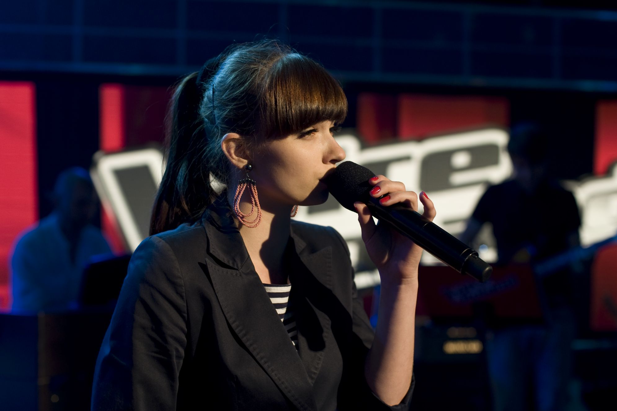 Karolina Charko w „Przesłuchaniu w Ciemno – Małopolska” (fot. Rochstar)