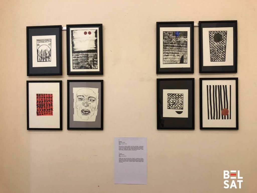 Выстава беларускіх мастакоў у «Доме Творцаў». Варшава, Польшча, 24 траўня 2025 года. Фота: Белсат