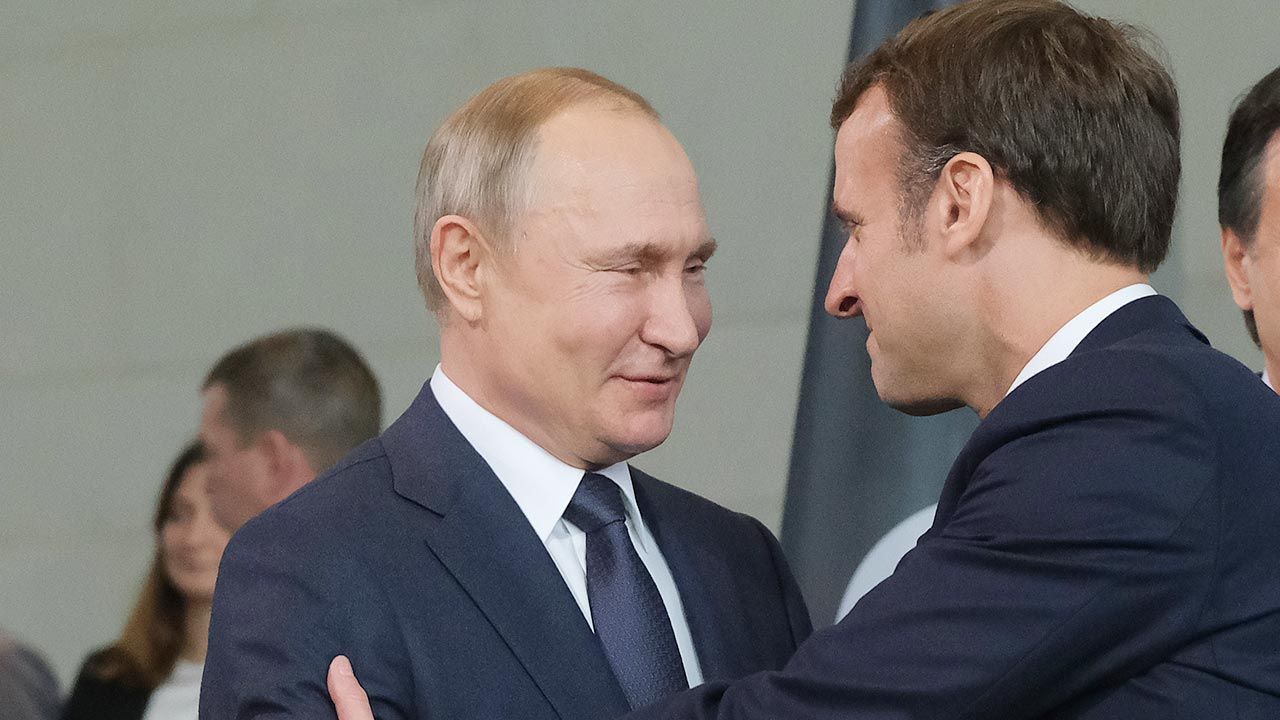 Macron: prezydent Putin zawsze o tym mówił (fot. Sean Gallup/Getty Images)