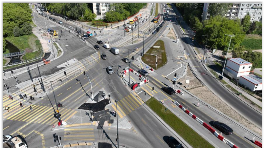 Zmiany dla kierowców. Od piątku otwarcie drugiej nitki alei Rzeczypospolitej i Wilanowskiej / fot. UM Warszawa