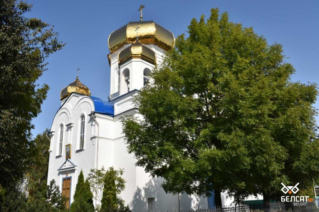 Царква ў Шклове, Беларусь. 26 жніўня 2022 года. (Фота: чытачы / Белсат)
