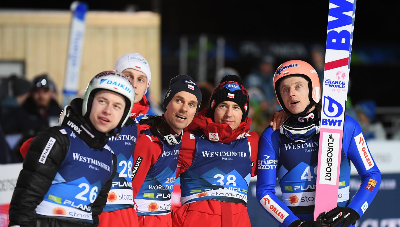 Reprezentanci Polski w skokach narciarskich (fot. Getty Images)