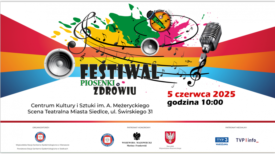 Śpiewająco o zdrowiu. Finał Wojewódzki XXXII Festiwalu Piosenki o Zdrowiu