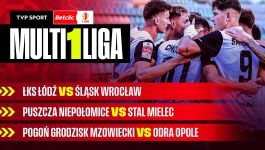 Multi1Liga z poniedziałkowych meczów 15. kolejki Betclic 1 Ligi. Transmisja online na żywo w TVP Sport (3.11.2025)