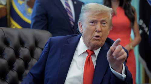 Прэзідэнт ЗША Доналд Трамп. Здымак мае ілюстрацыйны характар. Фота: Chip Somodevilla / Getty Images 