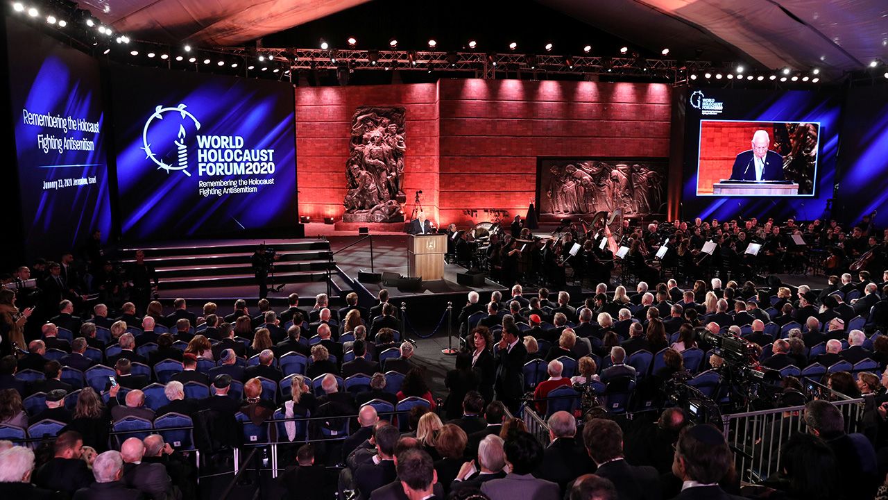 W Jerozolimie odbyło się Światowe Forum Holocaustu (fot. Abir Sultan/Pool via REUTERS) W Jerozolimie odbyło się Światowe Forum Holocaustu (fot. Abir Sultan/Pool via REUTERS)