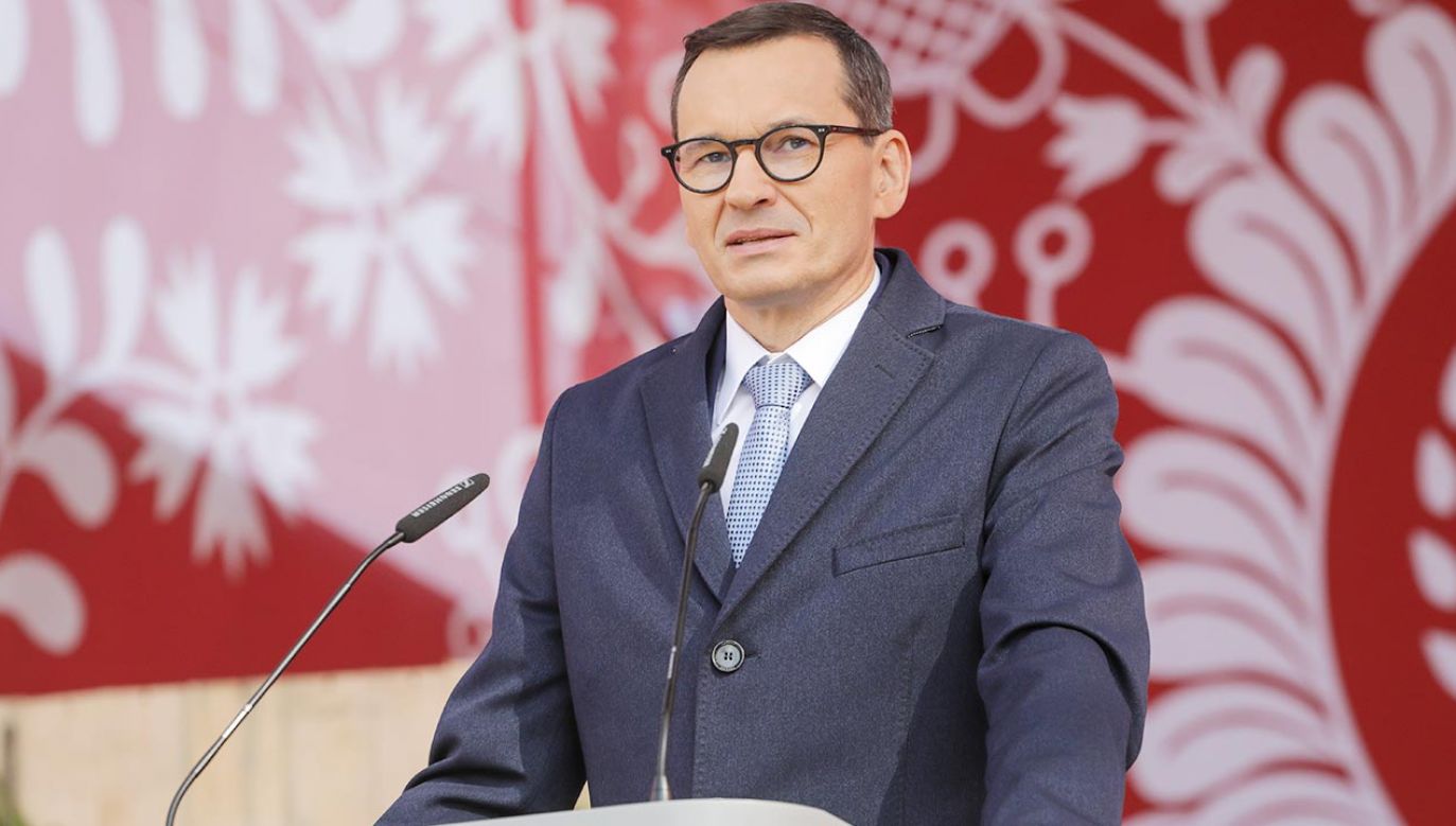 Premier Mateusz Morawiecki (fot. PAP/Albert Zawada)