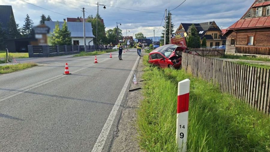 Tragiczny wypadek w Białce Tatrzańskiej. Nie żyje 10-letnie dziecko – policja wyjaśnia okoliczności
