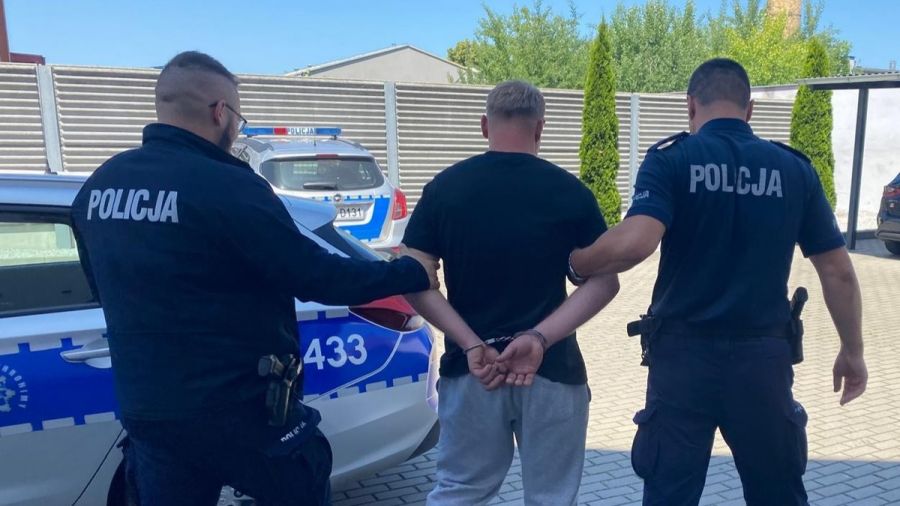 Wielichowo: 20-latek ukradł ciężarówkę (fot. KPP Grodzisk Wielkopolski)