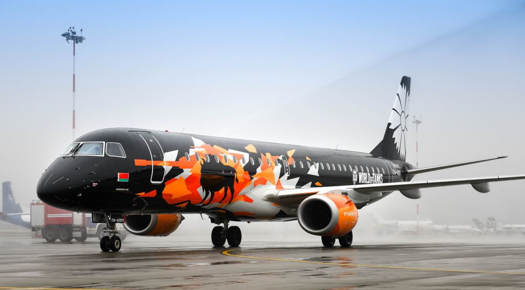 «Танкалёт» Белавіі. (Фота: belavia.by)