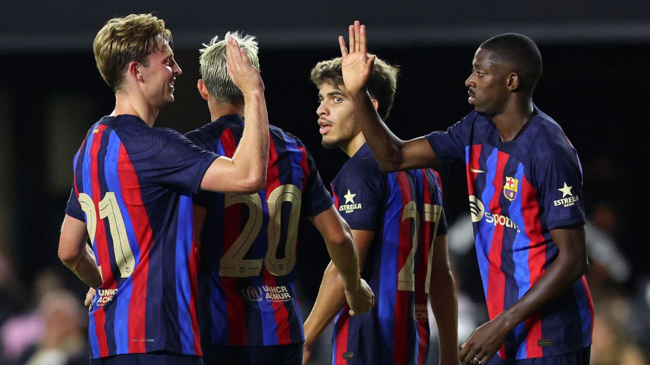 Frenkie de Jong usłyszał ultimatum od Xaviego (fot. Getty Images)