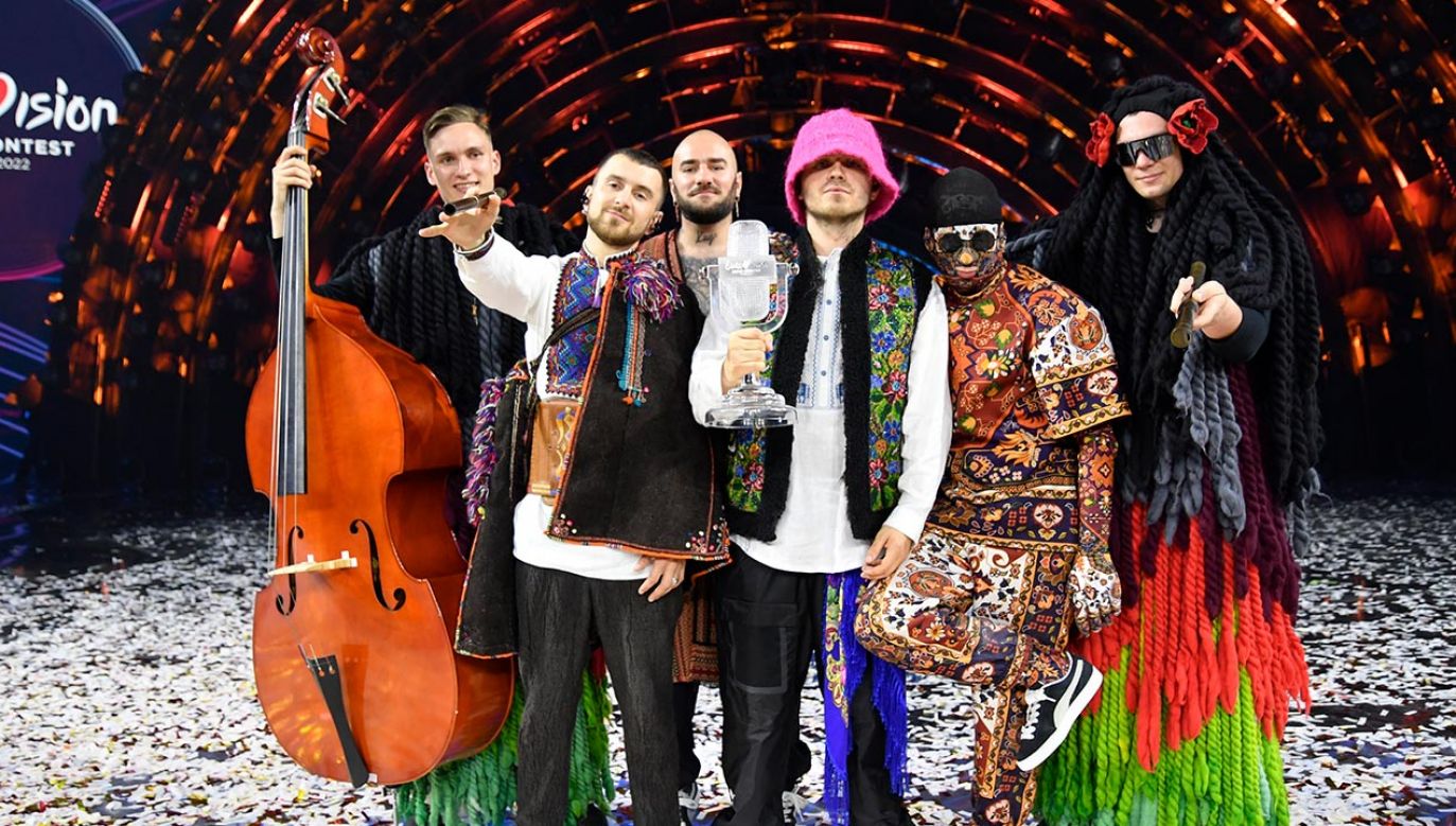 W tym roku konkurs wygrał zespół z Ukrainy – Kalush Orchestra. (fot. Giorgio Perottino/Getty Images)