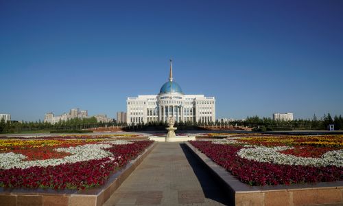 Akorda, oficjalna siedziba prezydenta Kazachstanu. Fot. REUTERS/Shamil Zhumatov