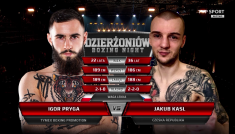 Igor Pryga – Jakub Kasl (fot. TVP Sport HD)