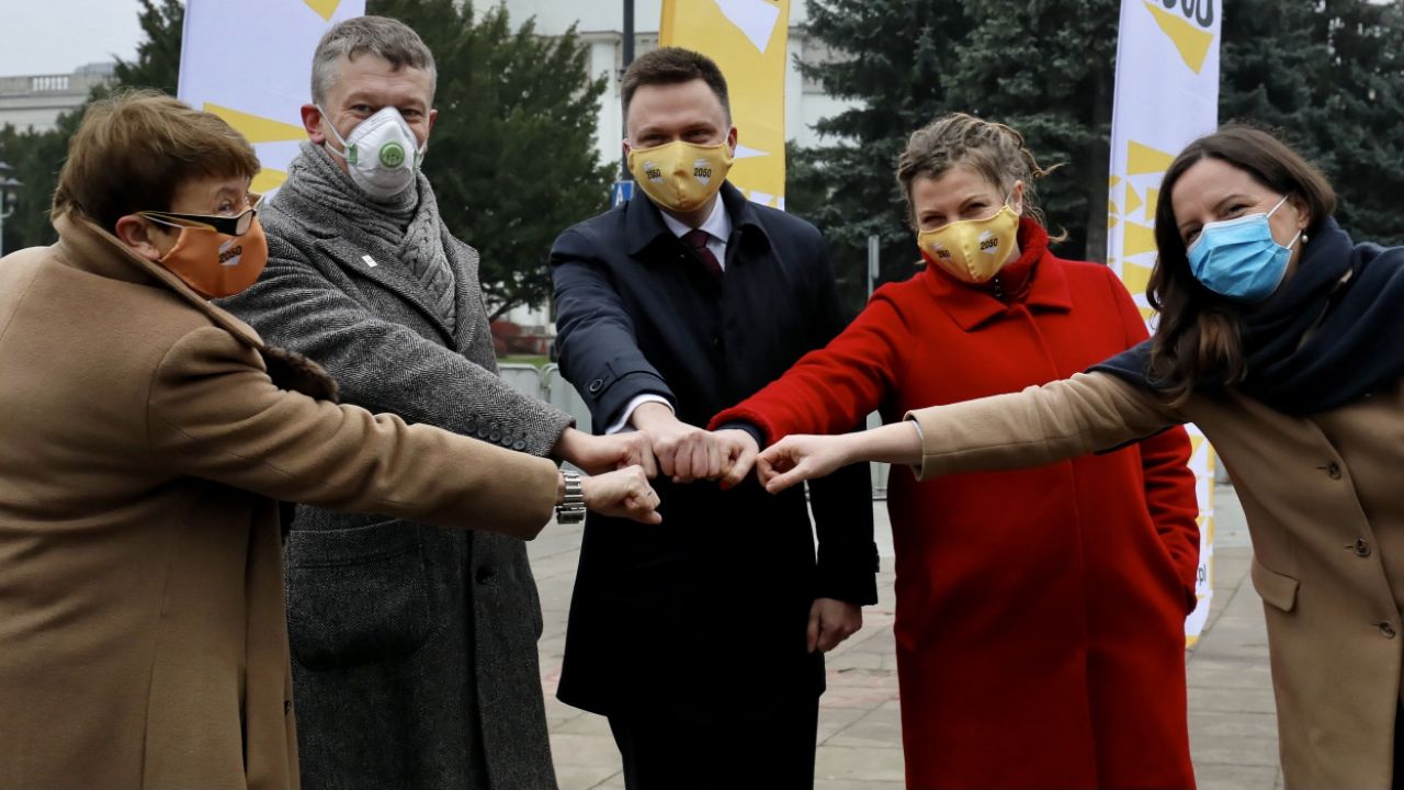 Członkowie Polski 2050 „pochodzą z różnych stron” (fot. PAP/P.Supernak) Członkowie Polski 2050 „pochodzą z różnych stron” (fot. PAP/P.Supernak)