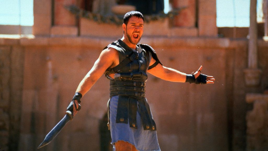 Za rolę w filmie „Gladiator” Russell Crowe otrzymał pierwszego Oscara. Fot. Materiały prasowe TVP