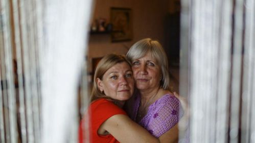 Таццяна Францкевіч і Наталля Лабацэвіч, якіх МУС 12 верасня дадаў у спіс &laquo;экстрэмістаў&raquo;. Фота: Белсат