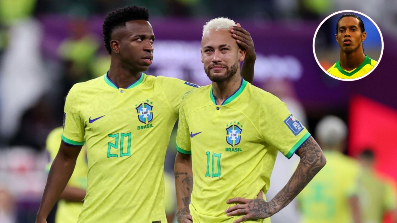 Ronaldinho skrytykował reprezentację Brazylii za formę z ostatnich meczów (fot. Getty Images)