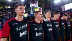 Koszykówka. Eliminacje EURO 2025 mężczyzn: Hiszpania - Belgia (fot. TVP SPORT)