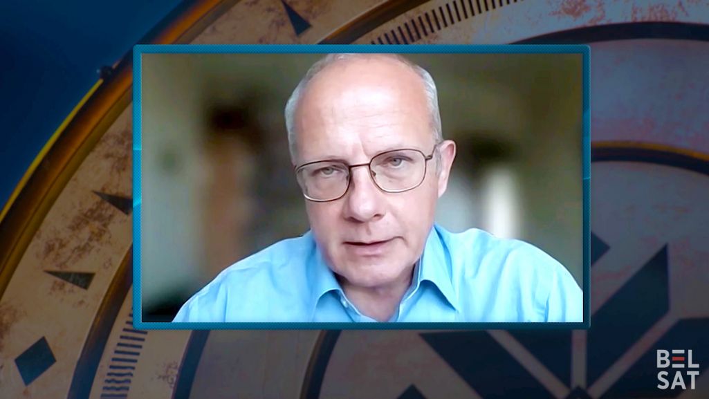 Андрэас Умлянд, нямецкі палітолаг, аналітык Стакгольмскага цэнтру ўсходнееўрапейскіх даследаванняў. Фота: кадр з праграмы «Intermarium»
