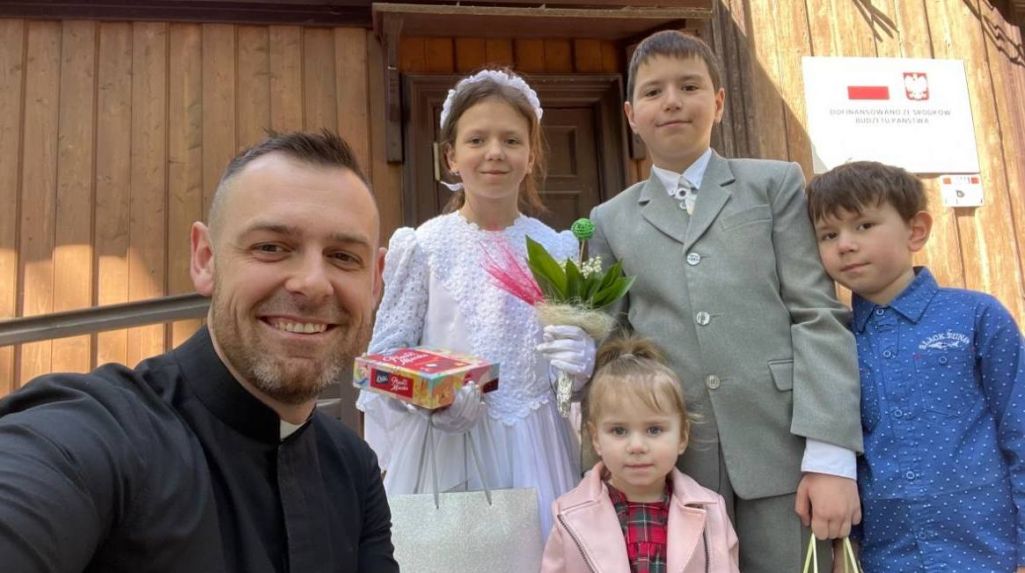 Ксёндз Зміцер Прыступа. (Фота: асабісты архіў ксяндза Змітра Прыступы)