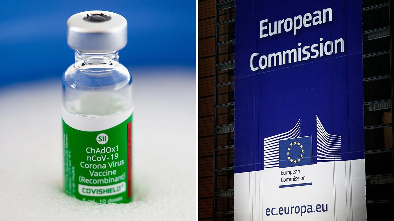 KE kontaktuje się z firmą AstraZeneca ws. dostaw szczepionek (fot. Rojan Shrestha/NurPhoto via Getty Images; Shutterstock/Alexandros Michailidis) KE kontaktuje się z firmą AstraZeneca ws. dostaw szczepionek (fot. Rojan Shrestha/NurPhoto via Getty Images; Shutterstock/Alexandros Michailidis)
