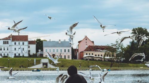  Old Town, Minsk, Belarus. Minsk, Belarus. June 7, 2021. Photo: Belsat