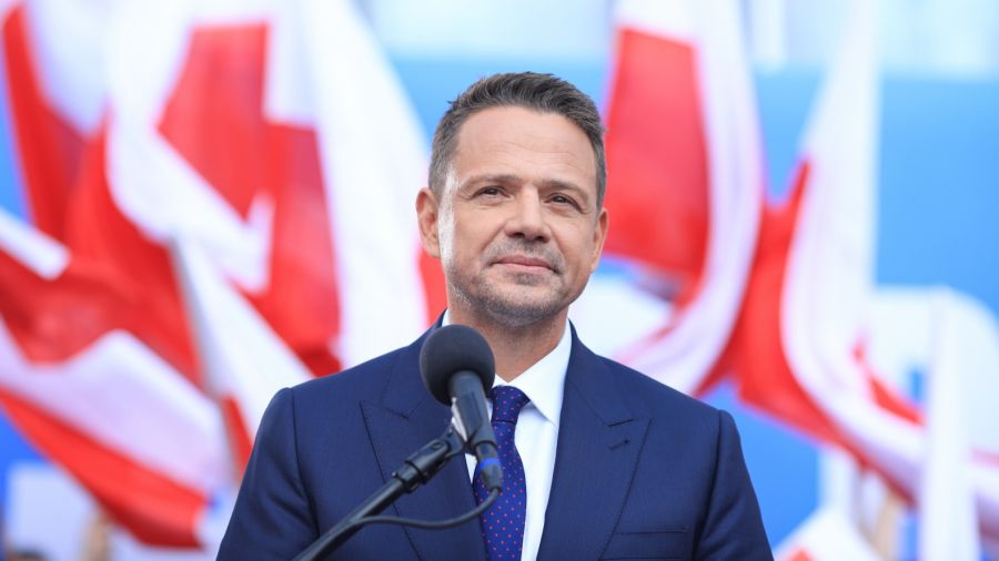 Trzaskowski przyjmie zaproszenie Mentzena na debatę (fot. PAP/Jarek Praszkiewicz)