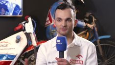 Bartosz Zmarzlik zostawił swoje pamiątki w Muzeum Sportu. Przy okazji porozmawiał z TVP Sport