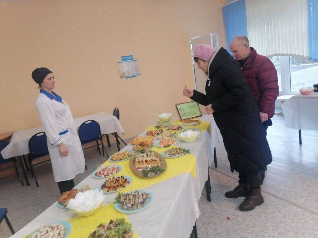 Буфет на адным з участкаў у Чэрвеньскім раёне. Фота: Адукацыя Чэрвеньшчыны / Telegram