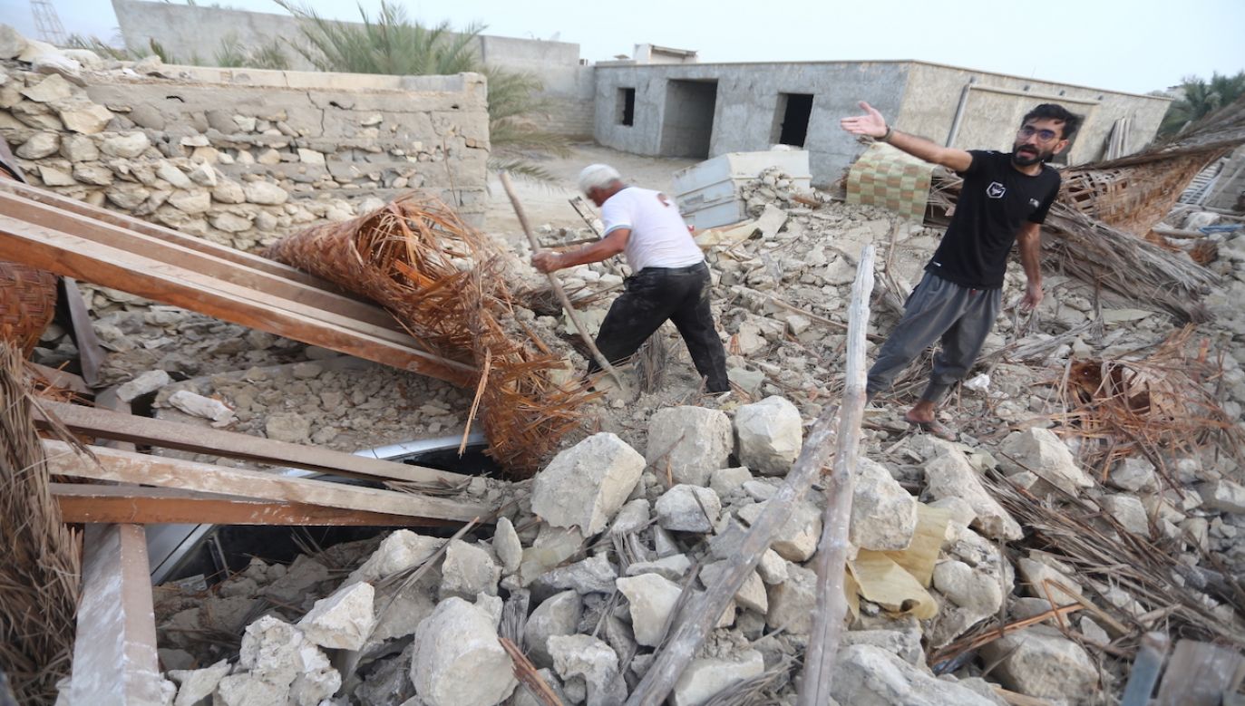 Wioska Sajeh Khosz została zrównana z ziemią (fot. PAP/EPA/ABDOL HOSSEIN REZVANI)