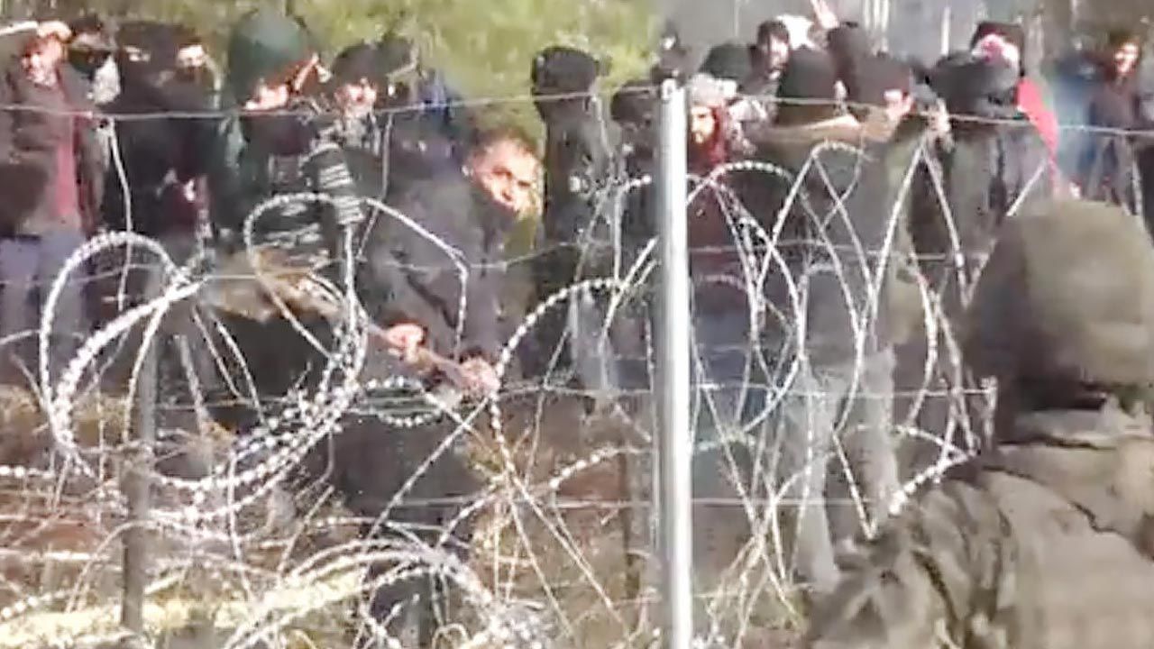 Zdaniem RPO to Straż Graniczna „zmuszała” imigrantów do nielegalnego przekraczania granicy (fot. (fot. TT/MON))