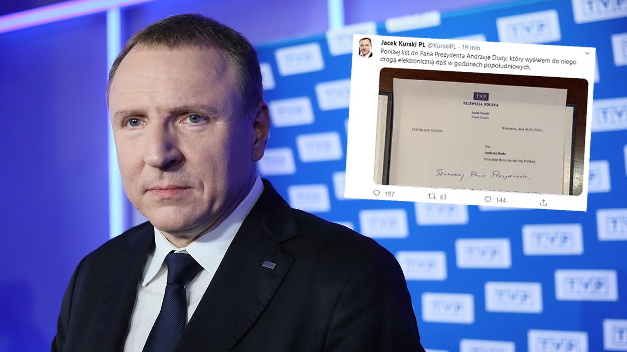 Prezes Tvp Jacek Kurski Oddal Sie Do Dyspozycji Prezydenta Wieszwiecej Tvp Info