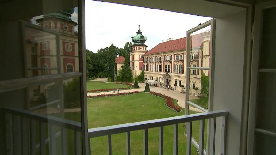 Pokazy kawaleryjskie i turniej ułański w dawnej Ujeżdżalni przy Zamku w Łańcucie