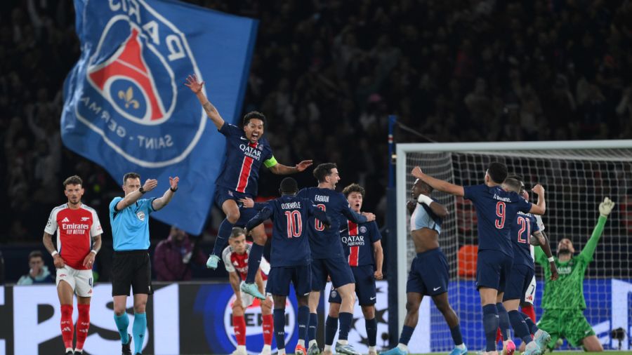 Zwycięstwo PSG i awans do finału Ligii Mistrzów (Fot. Getty Images)