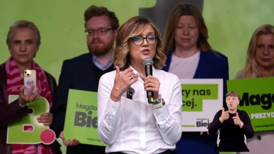 Magdalena Biejat w Wielkopolsce. „To moment na zmianę” (fot. Magdalena Biejat X)