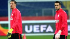 Wojciech Szczęsny i Łukasz Fabiański (fot. PAP)