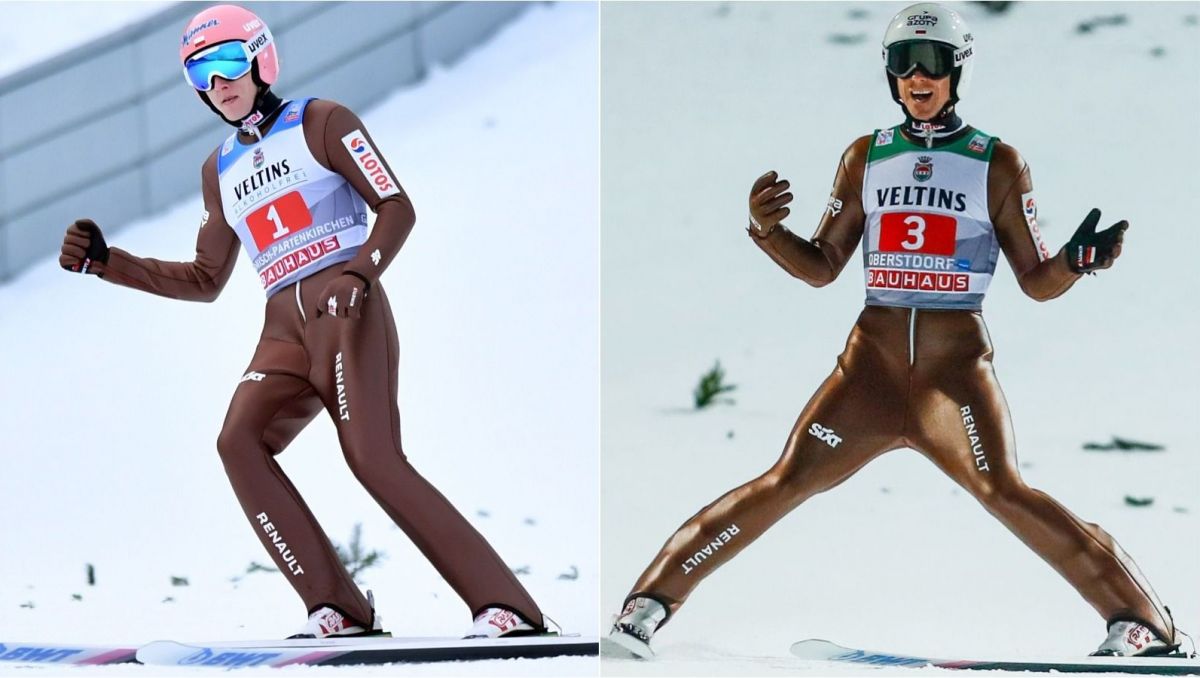 Dawid Kubacki i Piotr Żyła (fot. Getty Images) Dawid Kubacki i Piotr Żyła (fot. Getty Images)