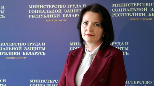 Министр труда и социальной защиты Наталия Павлюченко. Фото: 1prof.by