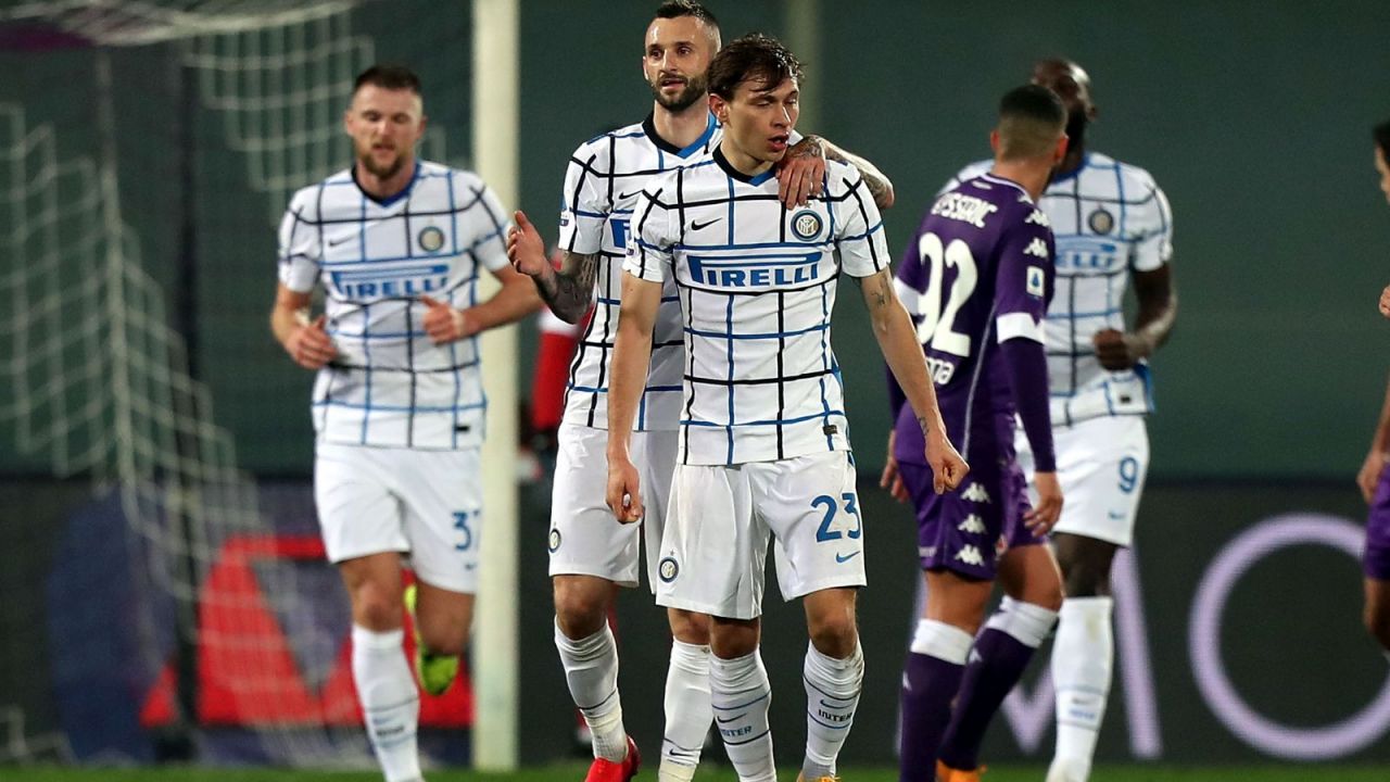 Nicolo Barella i Marcelo Brozović (fot. Getty Images)