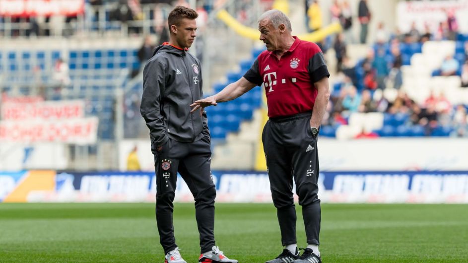 Joshua Kimmich i Hermann Gerland (fot. Getty Images)
