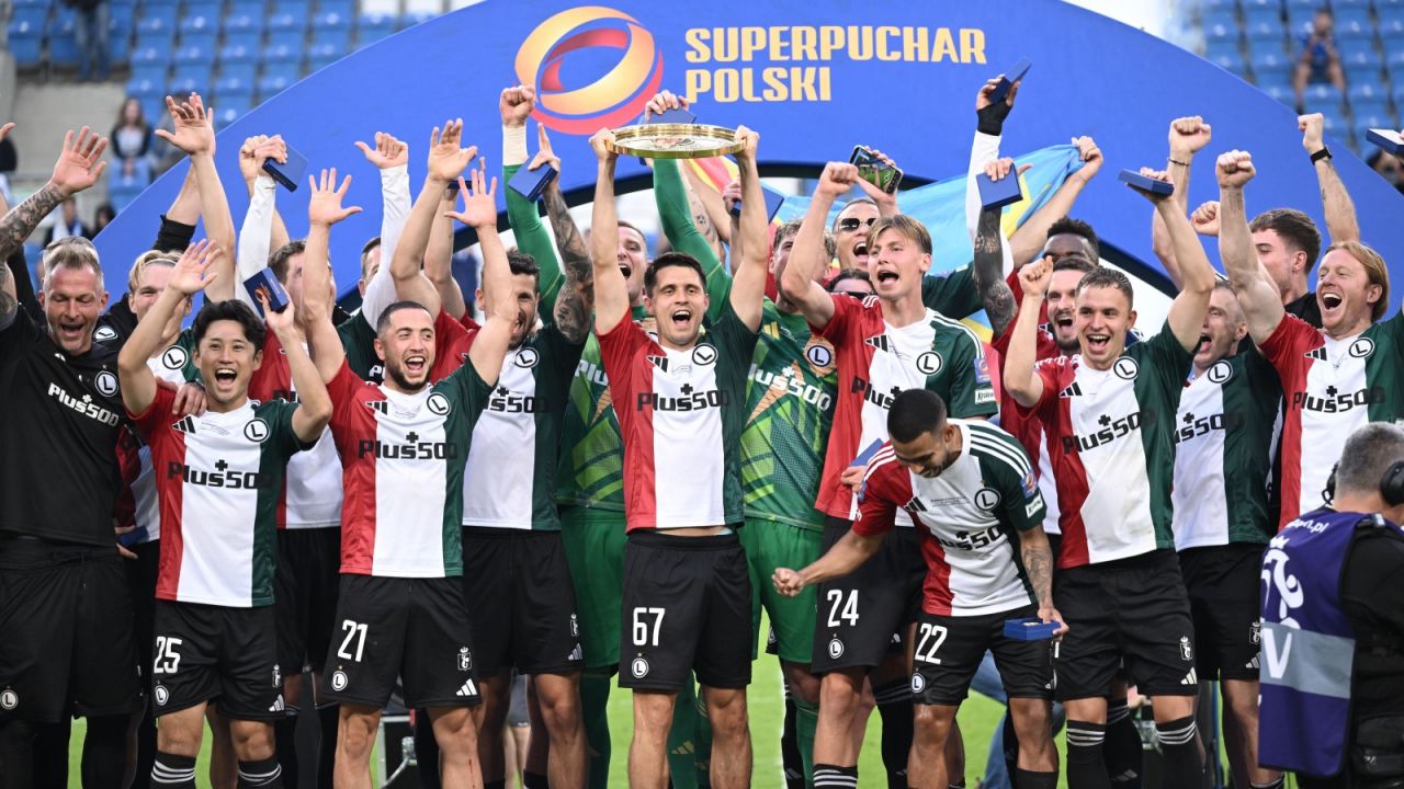 Legia Warszawa zdobyła Superpuchar pokonując Lecha Poznań (fot: PAP)
