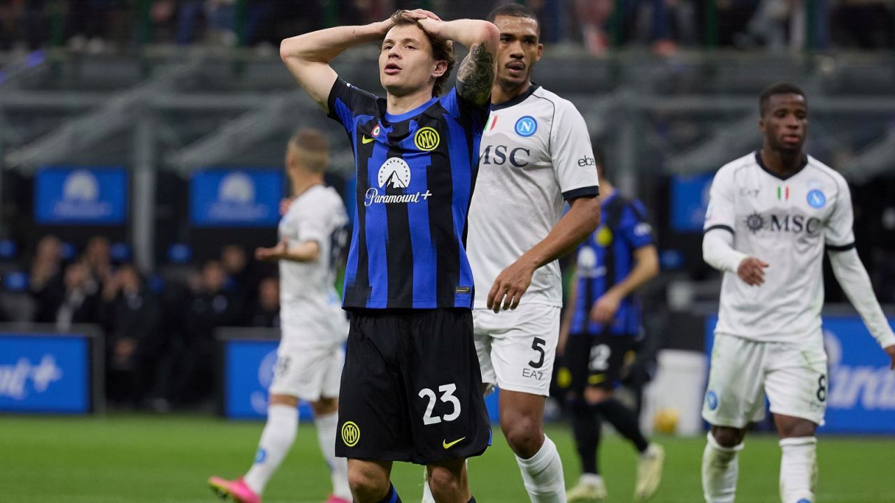 Inter zremisował z Napoli w niedzielnym hicie Serie A (fot. Getty Images)