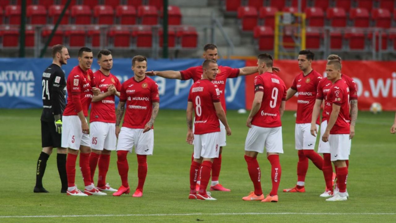 Górnik Polkowice Widzew Łódź 43. Hattrick Rafała Wolsztyńskiego nie