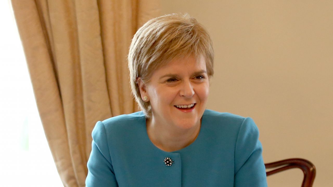 Premier Szkocji Nicola Sturgeon(fot. Jane Barlow-WPA Pool/Getty Images)