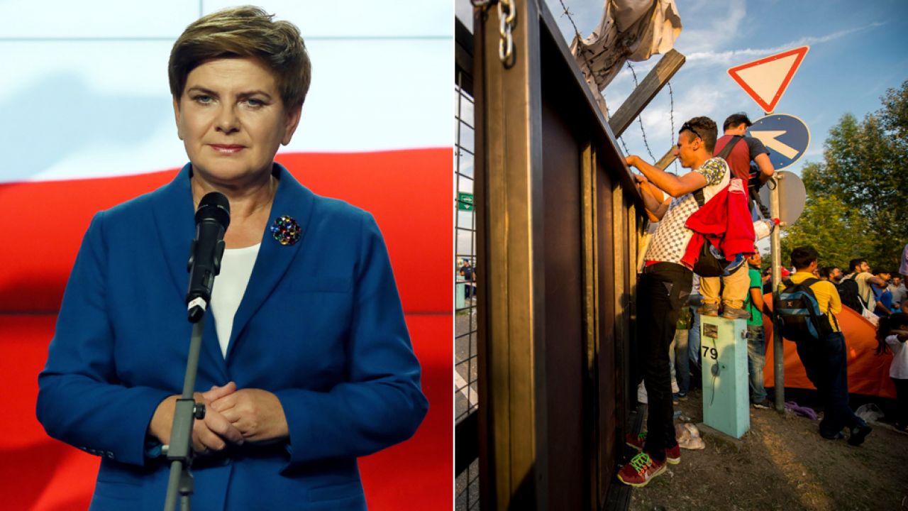 Beata Szydło zarzuca rządowi brak wyraźnego stanowiska w sprawie uchodźców (fot. PAP/Tomasz Gzell/EPA/TAMAS SOKI) Beata Szydło zarzuca rządowi brak wyraźnego stanowiska w sprawie uchodźców (fot. PAP/Tomasz Gzell/EPA/TAMAS SOKI)