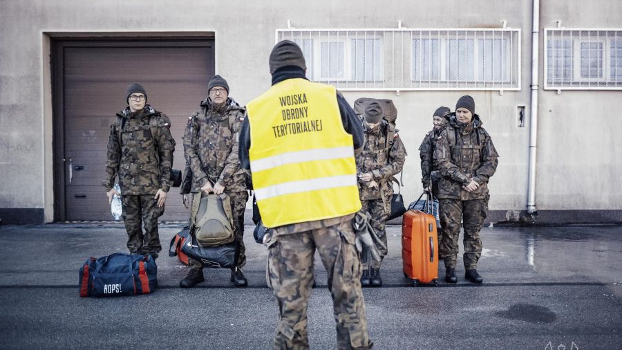 Świętokrzyscy terytorialsi rozpoczęli Ferie z WOT (Fot. 10. ŚBOT) 