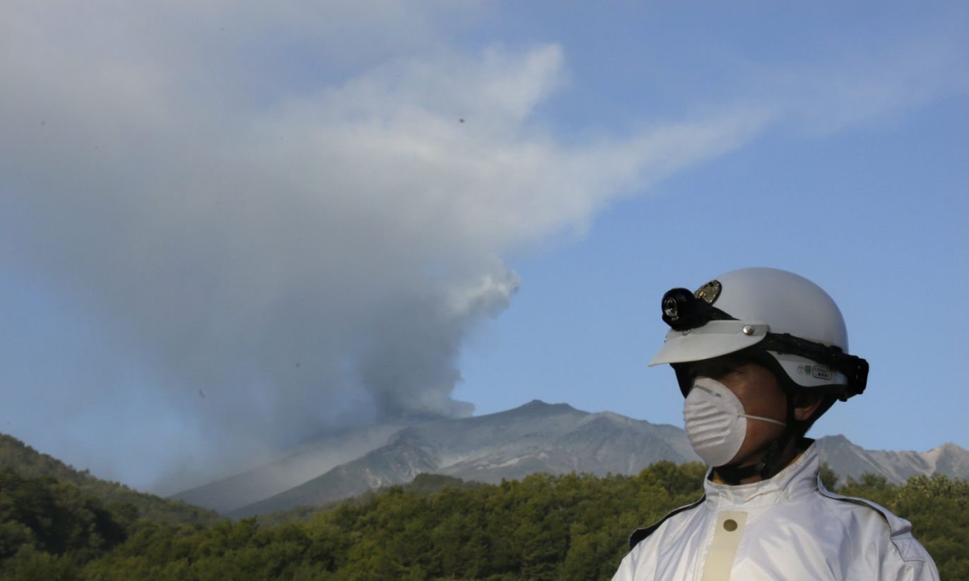 Erupcja wulkanu Ontake